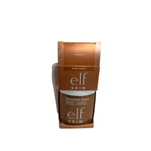 e.l.f. Skin Bronzing Drops Bronze 2 Pure Gold Glow‎ Booster NEW